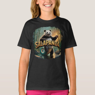 Salapanda Illustration – Salamander Panda Funny T-Shirt