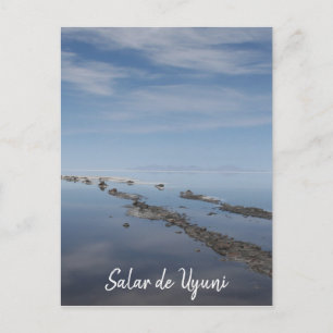 salar de uyuni bolivia postcard