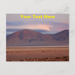 Salar del Huasco, Chile customisable Postcard
