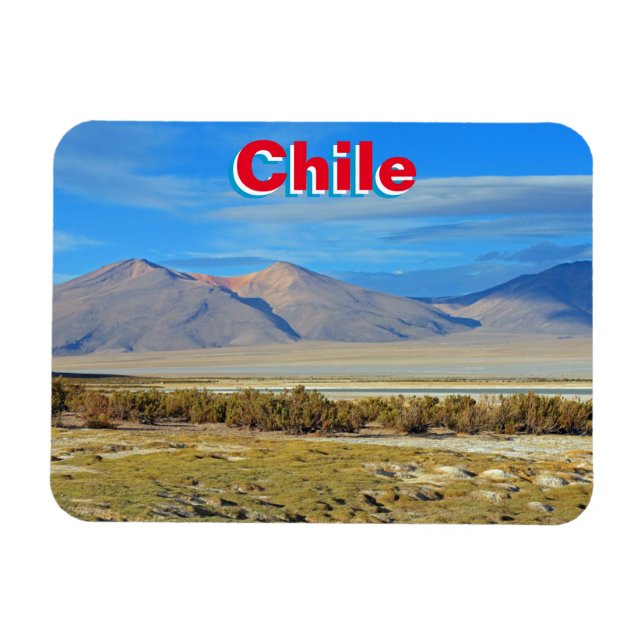 Salar del Huasco, Chile Magnet (Horizontal)