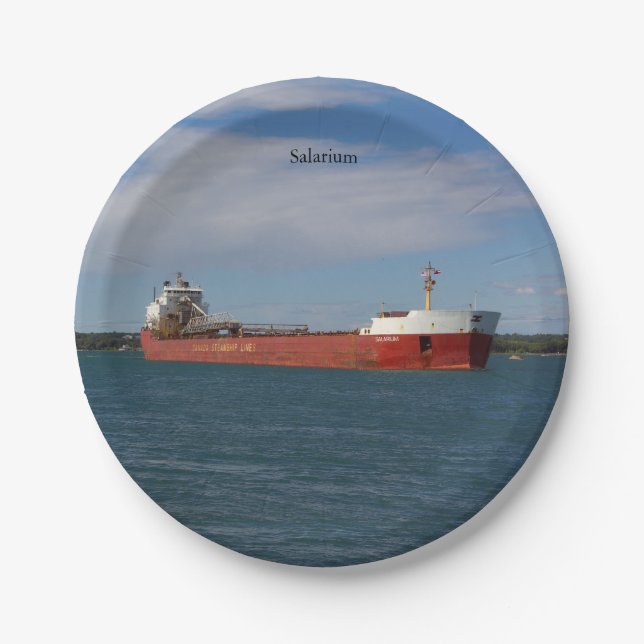 Salarium paper plate (Front)