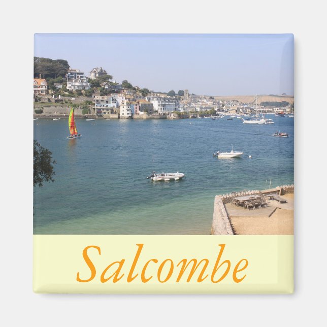 Salcombe, Devon Magnet (Front)