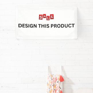 SALE! Banner - 1.6'x3' - Indoor - Custom