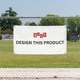SALE! Banner - 1.6'x3' - Outdoor w/ Metal Grommets