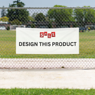 SALE! Banner - 2.5' x 6' - Outdoor - Custom