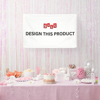 SALE! Banner - 2.5'x4' - Indoor - Custom