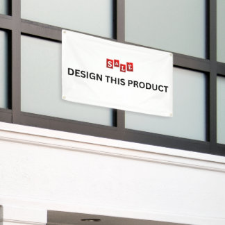 SALE! Banner - 2.5'x4' - Outdoor w/ Metal Grommets