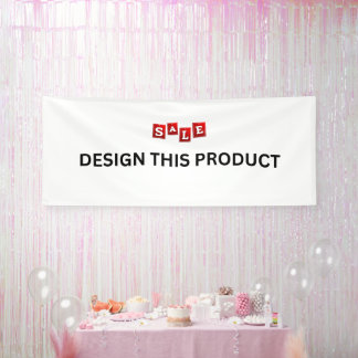 SALE! Banner - 4'x10' - Indoor - Custom