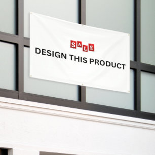 SALE! Banner - 4'x6' - Outdoor w/ Metal Grommets