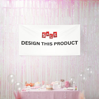 SALE! Banner - 4'x8' - Indoor - Custom