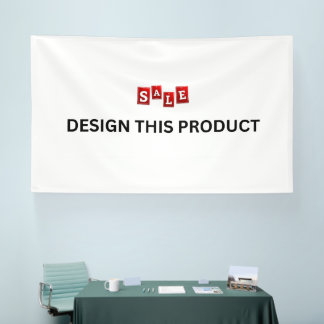 SALE! Banner - 6'x10' - Indoor - Custom