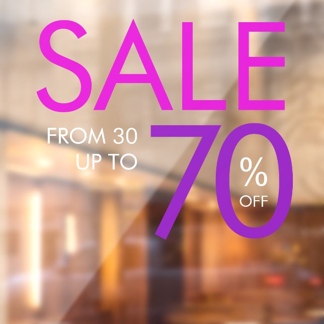 Sale Business | Retail Store Pink and Purple (Sheet 2)