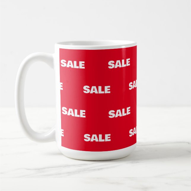 SALE DISCOUNT FOR SHOP MUG (Left)