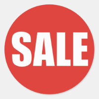 SALE Discount Sticker