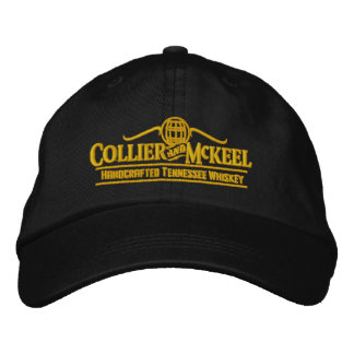 Sale!  Embroidered Hat, Collier and McKeel Hat