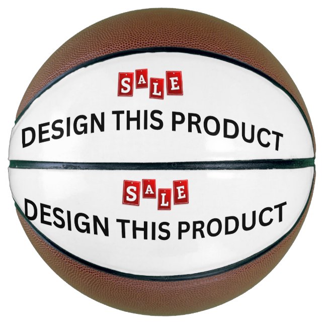 SALE! Fullsize Basketball  - 2 Panel - Custom (Front)