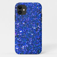 SALE Gorgeous Blue Glitter iPhone 5 Case
