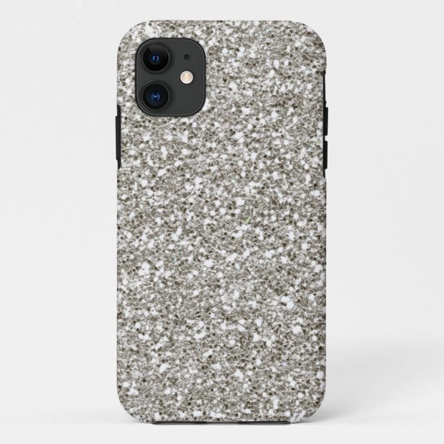 SALE Gorgeous Silver Glitter iPhone 5 Case (Back)