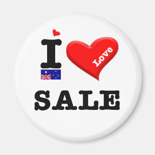 SALE - I Love Magnet