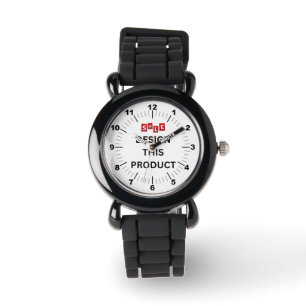SALE! Kid's Watch - Personalised - Silver Glitter