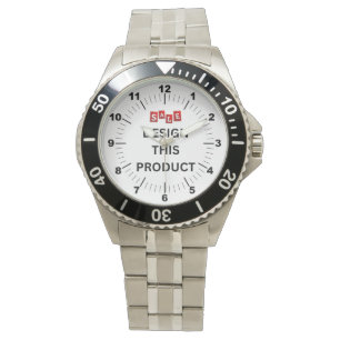 SALE! Men's Watch - Personalised - Stainless Steel