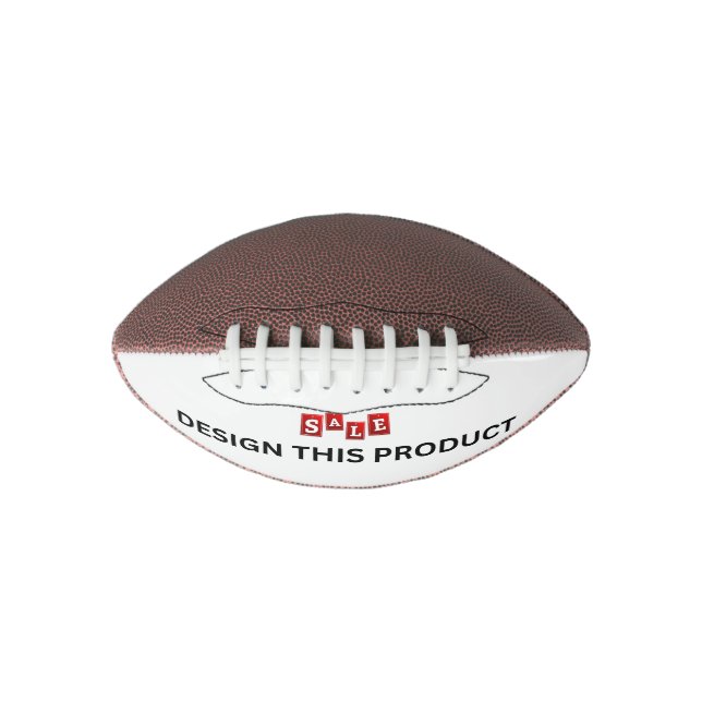 SALE! Mini Football - 1 Panel - Custom (Front)