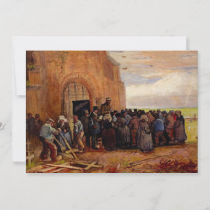 Sale of Building Scrap by Vincent van Gogh Invitation