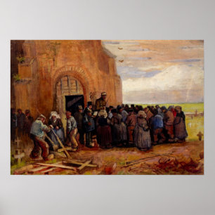 Sale of Building Scrap by Vincent van Gogh Poster