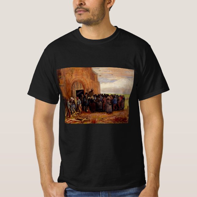 Sale of Building Scrap by Vincent van Gogh T-Shirt (Front)