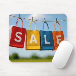 Sale Paper Shopping Bags On Line Mouse Pad