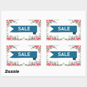 Sale Rectangular Sticker