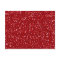 SALE! RED GLITTER POSTCARD-NOTE CARD-RECIPE CARD
