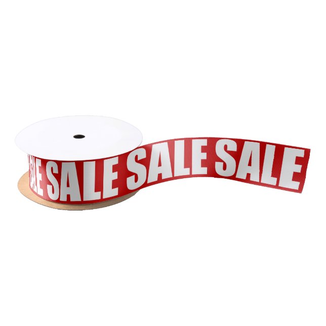 SALE SATIN RIBBON (Spool)