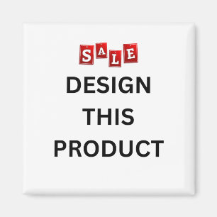 SALE! Square Magnet - 2 Inch - Custom
