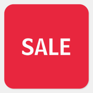 Sale Square Sticker