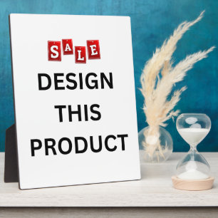 SALE! Tabletop Plaque with Easel 8x10 - Custom
