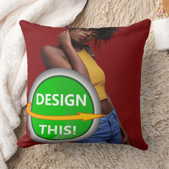 SALE! Throw Pillow  Big 20"x20" Cotton -Customise  (Blanket)