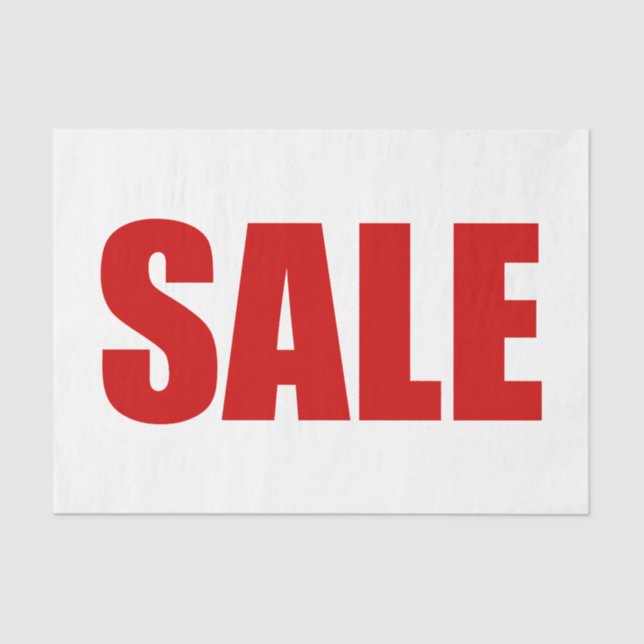 SALE TISSUE PAPER (Front)