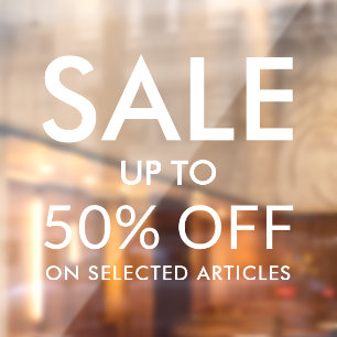 Sale up to custom % white or any colour