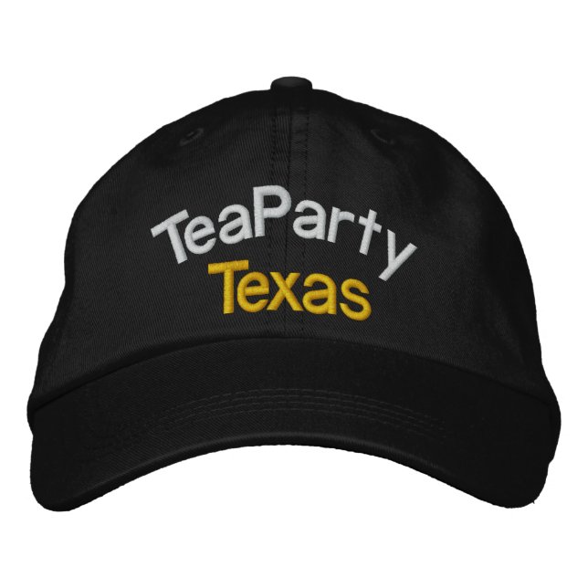 SALE - Your Tea Party-Taxed to the MAX- by SRF Embroidered Hat (Front)