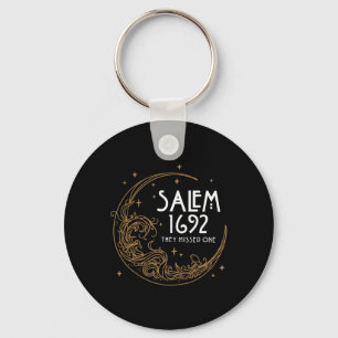 Salem 1692 They Missed One  Costume Halloween 1 Key Ring