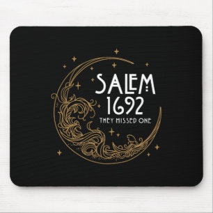 Salem 1692 They Missed One  Costume Halloween 1 Mouse Pad