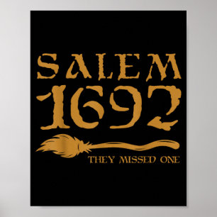 Salem 1692 they missed one halloween poster