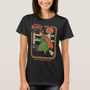 Salem 1692 They Missed One Witch Halloween 1  T-Shirt
