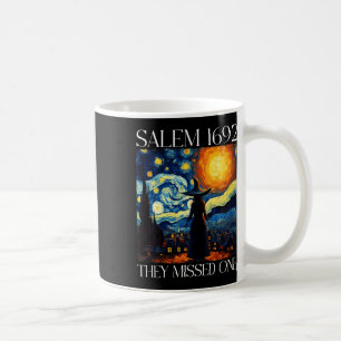 Salem 1692 They Missed One Witch Halloween Pink St Coffee Mug