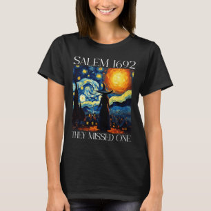 Salem 1692 They Missed One Witch Halloween Pink St T-Shirt