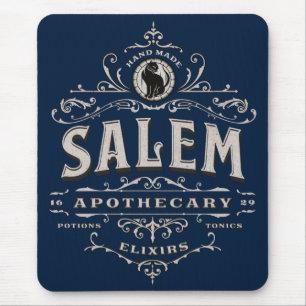 Salem Apothecary Witchcraft Magic Elixirs Mouse Pad