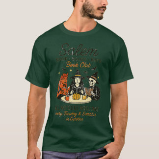 Salem book booze bats book club T-Shirt