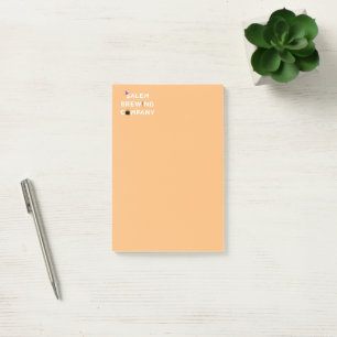 Salem Brewing Company White Post-it Notes