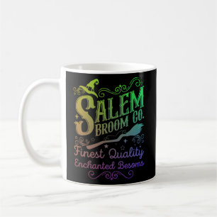 Salem Broom Co Emblem in green purple orange Coffee Mug
